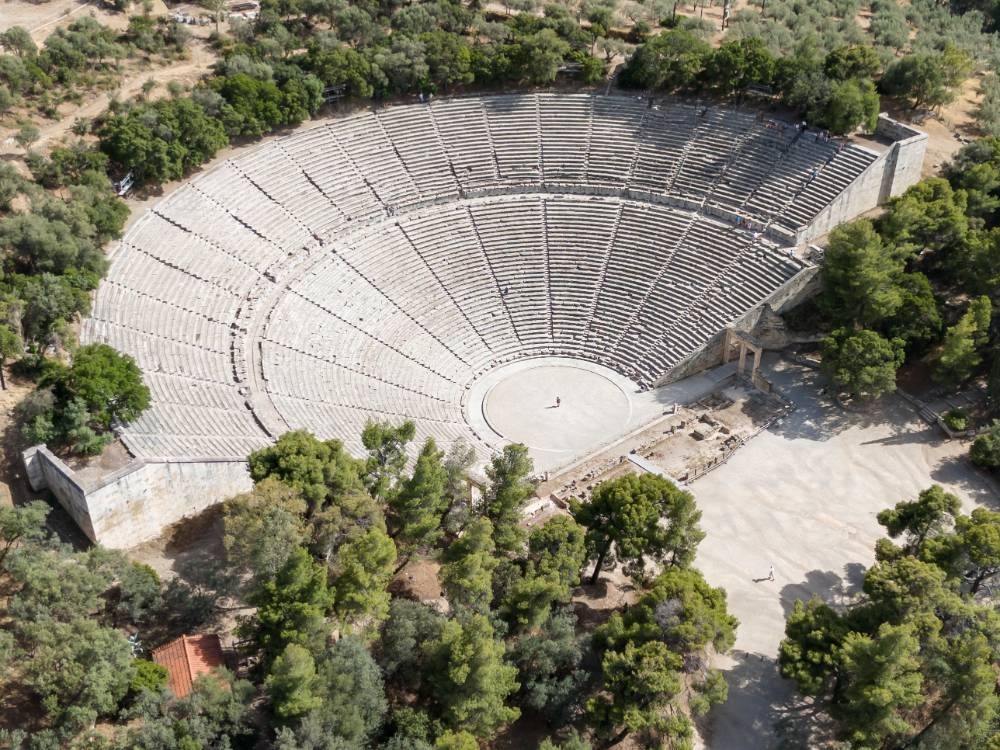 Peloponnese Helicopter Tour from Athens