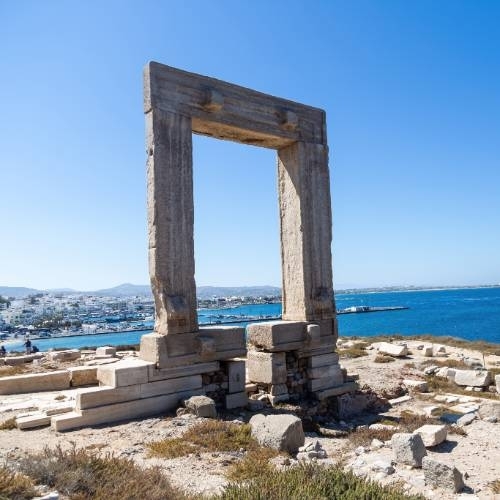 Helicopter from Athens-Naxos-Athens