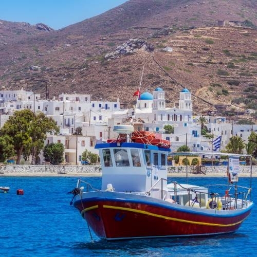 Helicopter from Athens-Sifnos-Athens