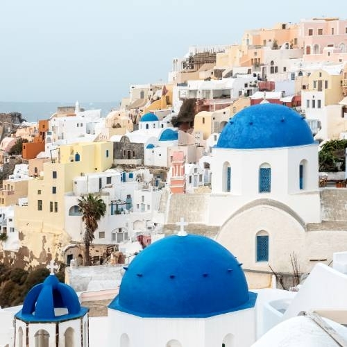 Helicopter Transfer from Athens to Santorini