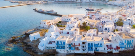 Helicopter Transfer from Athens to Mykonos